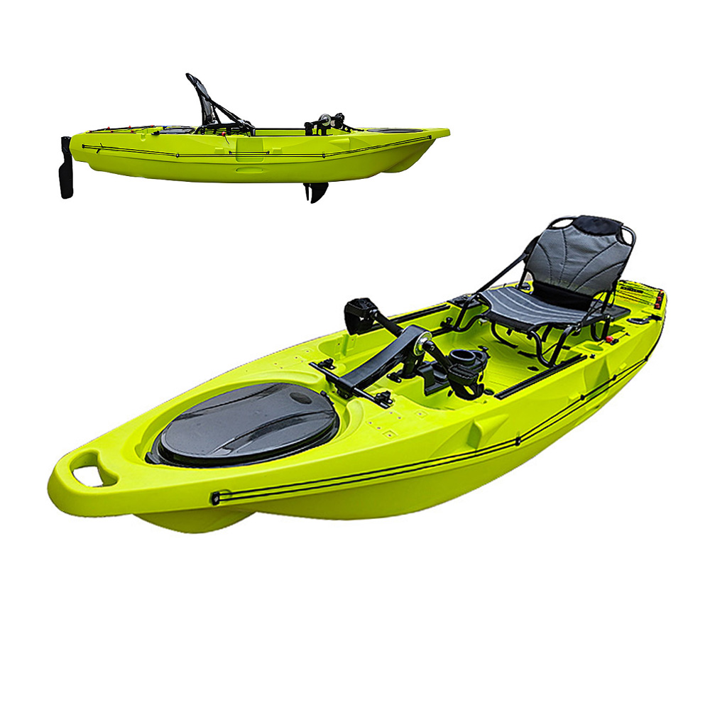 Fishing Kayak Trolling Motor - Моторизованный одноместный рыболовный каяк длиной 10,5