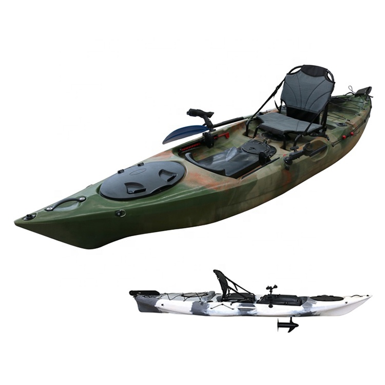 Fishing Kayak Sit In - Каяк 12,46 дюйма, сидячий верхний рыболовный