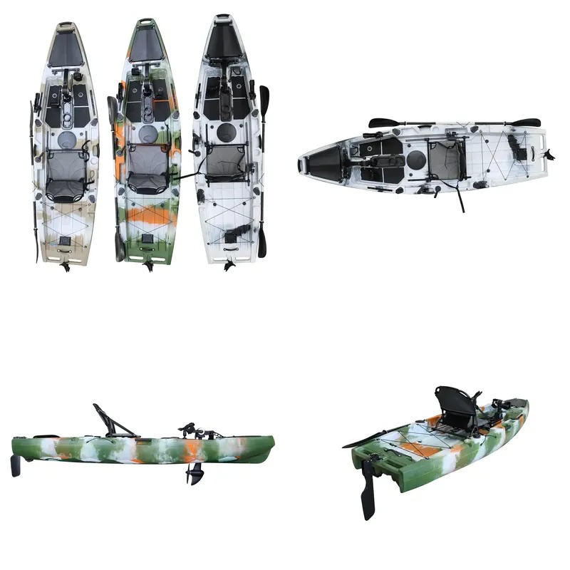 Fishing Kayak Seat - Каяк Vicking с педальным приводом, одноместный,