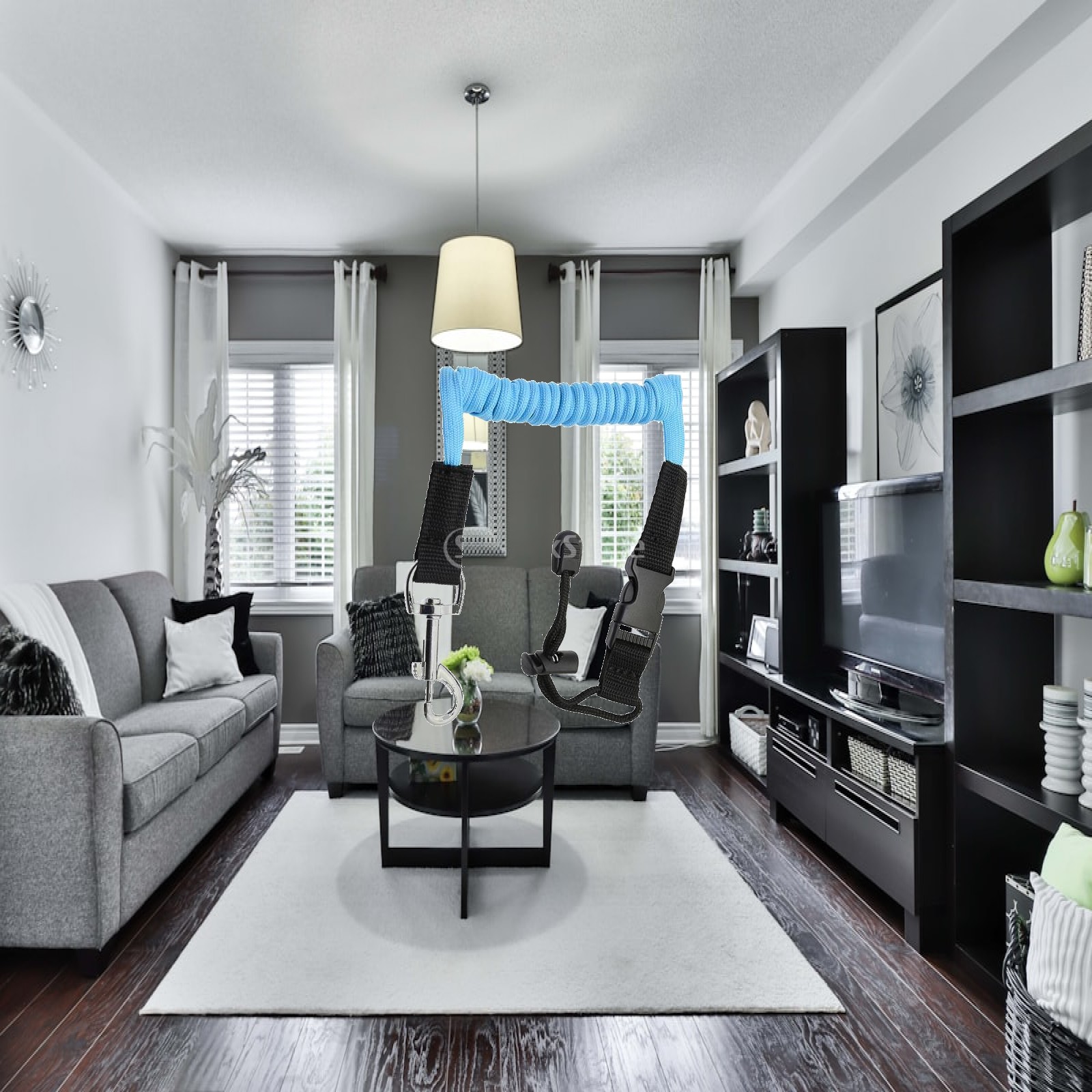Fishing Kayak Paddle Leash - Премиальный страховочный ремень для весла каяка,