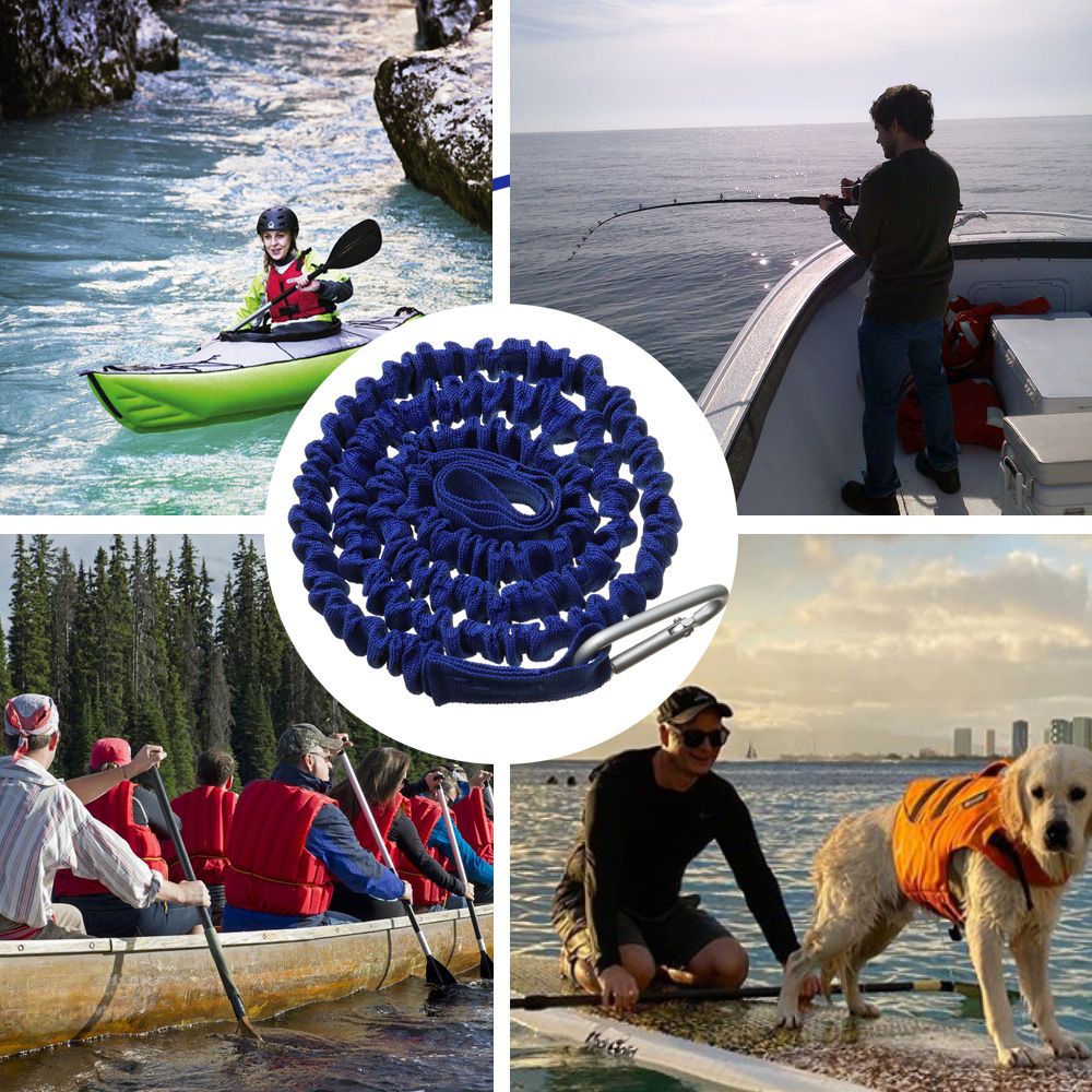 Регулируемый эластичный шнур д – обзор и цена Fishing Kayak Paddle Leash