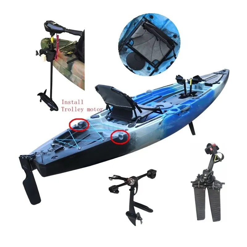 Электрический мотор для рыбалк – обзор и цена Fishing Kayak Seat