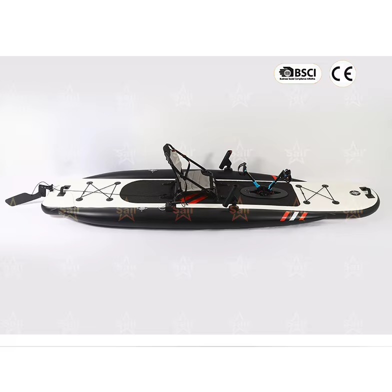Заводской надувной педальный к – обзор и цена Fishing Kayak Sit In