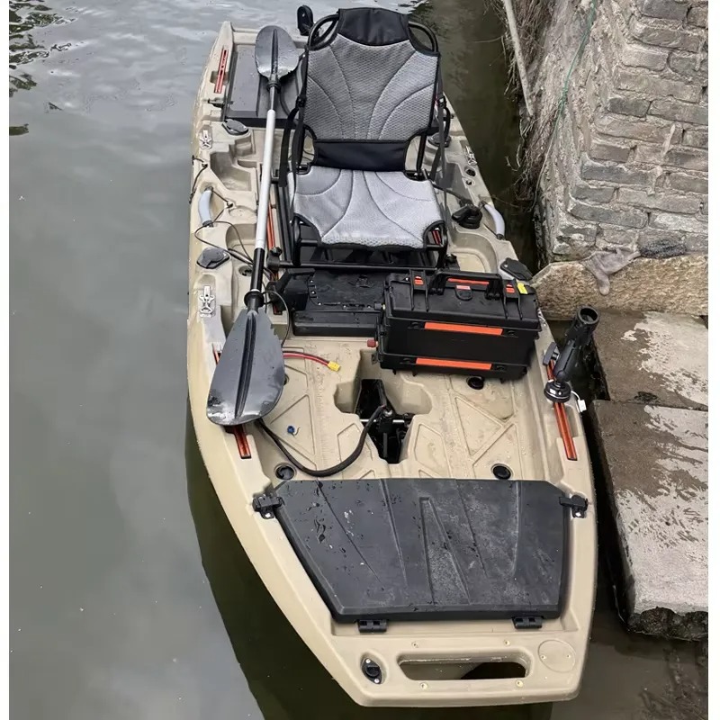 10-футовый каяк с педальным пр – обзор и цена Fishing Kayak Pedal Drive