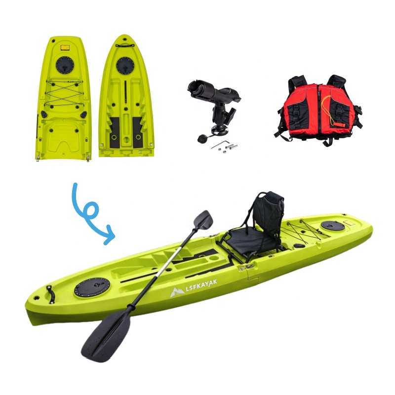 Надувной каяк LSF Novel 3.3 ме – обзор и цена Fishing Kayak Sit In