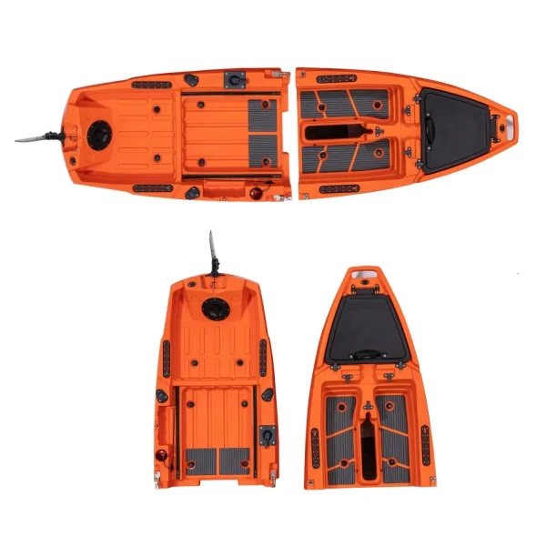 Модульная одиночная пластикова – обзор и цена Fishing Kayak Pedal Drive